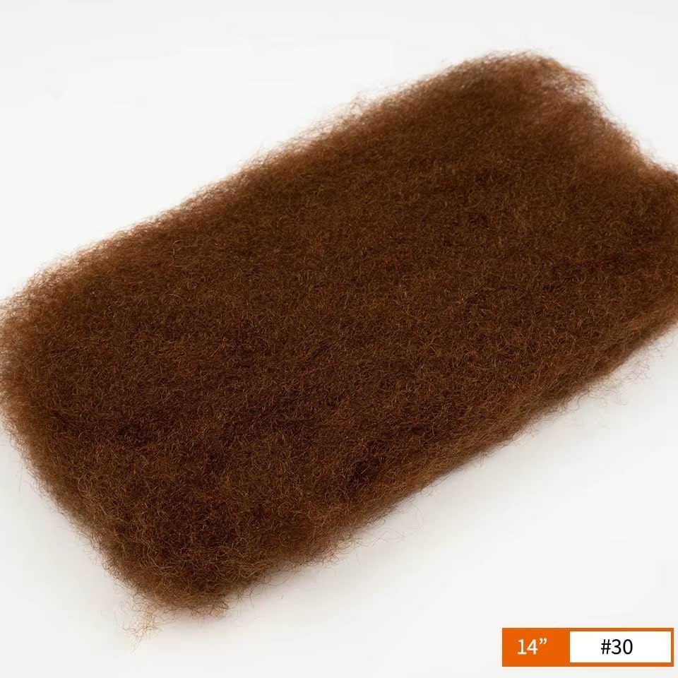 Afro Kinky Bulk Human Hair - for Braiding 100% Remy Hair Bundles